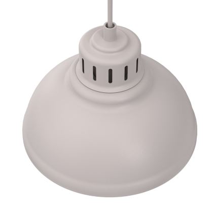 Κρεμαστό φωτιστικό με καλώδιο SVEN 2xE27/15W/230V, σε κρεμ απόχρωση