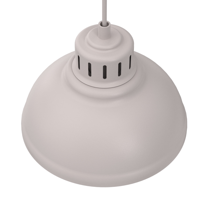 Κρεμαστό φωτιστικό με καλώδιο SVEN 2xE27/15W/230V, σε κρεμ απόχρωση