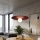 Κρεμαστό φωτιστικό με καλώδιο UMBRA 1xG9/8W/230V κόκκινο