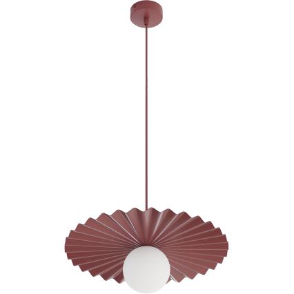 Κρεμαστό φωτιστικό με καλώδιο UMBRA 1xG9/8W/230V κόκκινο