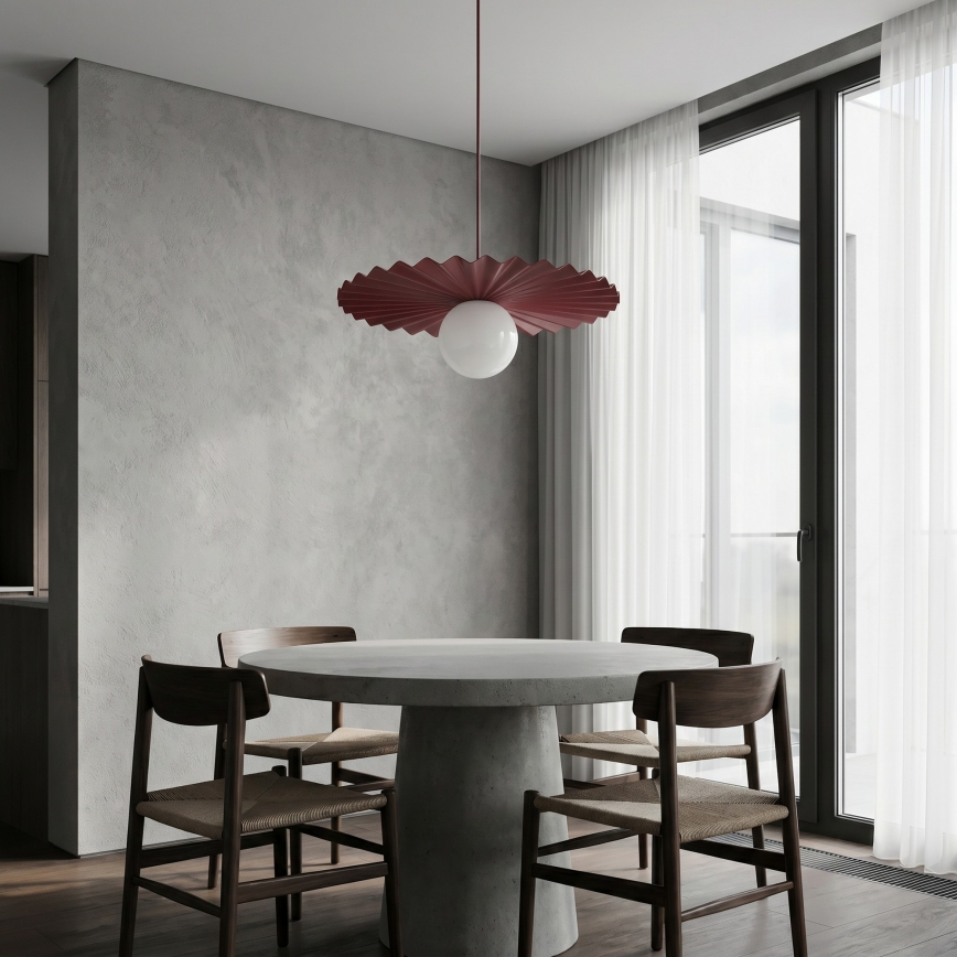 Κρεμαστό φωτιστικό με καλώδιο UMBRA 1xG9/8W/230V κόκκινο