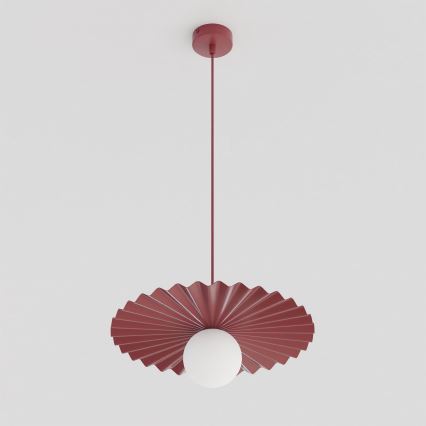 Κρεμαστό φωτιστικό με καλώδιο UMBRA 1xG9/8W/230V κόκκινο