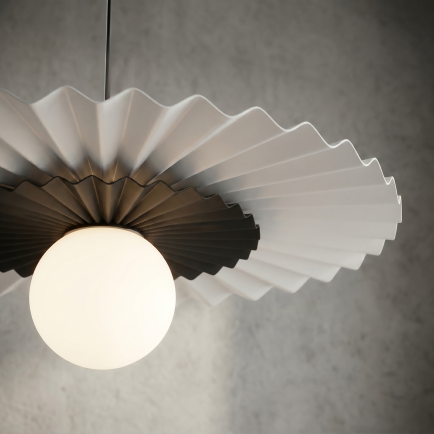 Κρεμαστό φωτιστικό με καλώδιο UMBRA 1xG9/8W/230V μαύρο/λευκό