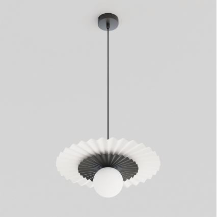 Κρεμαστό φωτιστικό με καλώδιο UMBRA 1xG9/8W/230V μαύρο/λευκό