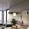 Κρεμαστό φωτιστικό με καλώδιο UMBRA 1xG9/8W/230V μαύρο/μπεζ