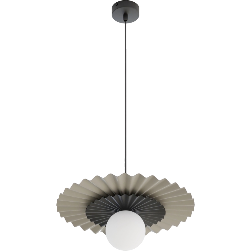 Κρεμαστό φωτιστικό με καλώδιο UMBRA 1xG9/8W/230V μαύρο/μπεζ