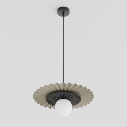 Κρεμαστό φωτιστικό με καλώδιο UMBRA 1xG9/8W/230V μαύρο/μπεζ