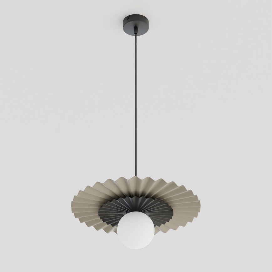 Κρεμαστό φωτιστικό με καλώδιο UMBRA 1xG9/8W/230V μαύρο/μπεζ