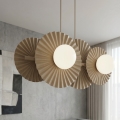 Κρεμαστό φωτιστικό με καλώδιο UMBRA 4xG9/8W/230V μπεζ