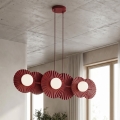 Κρεμαστό φωτιστικό με καλώδιο UMBRA 6xG9/8W/230V κόκκινο