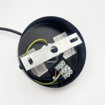 Κρεμαστό φωτιστικό με καλώδιο VELLO 1xE27/15W/230V μαύρο/καπνιστό ροζ/μπεζ/μαύρο