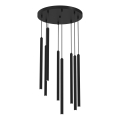 Κρεμαστό φωτιστικό με καλώδιο YORU 8xG9/8W/230V, μαύρο