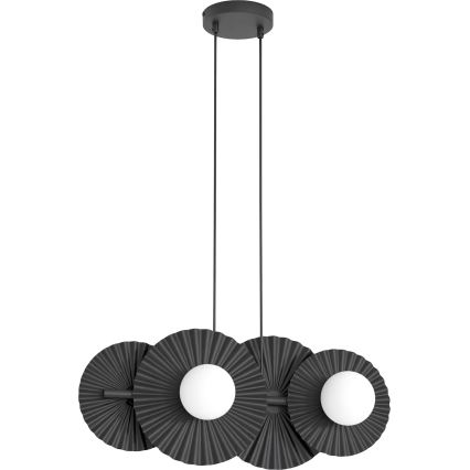 Κρεμαστό φωτιστικό με σύρμα UMBRA 4xG9/8W/230V μαύρο