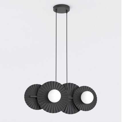 Κρεμαστό φωτιστικό με σύρμα UMBRA 4xG9/8W/230V μαύρο