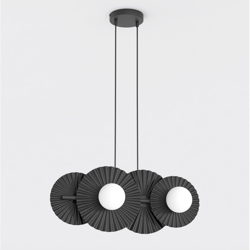 Κρεμαστό φωτιστικό με σύρμα UMBRA 4xG9/8W/230V μαύρο