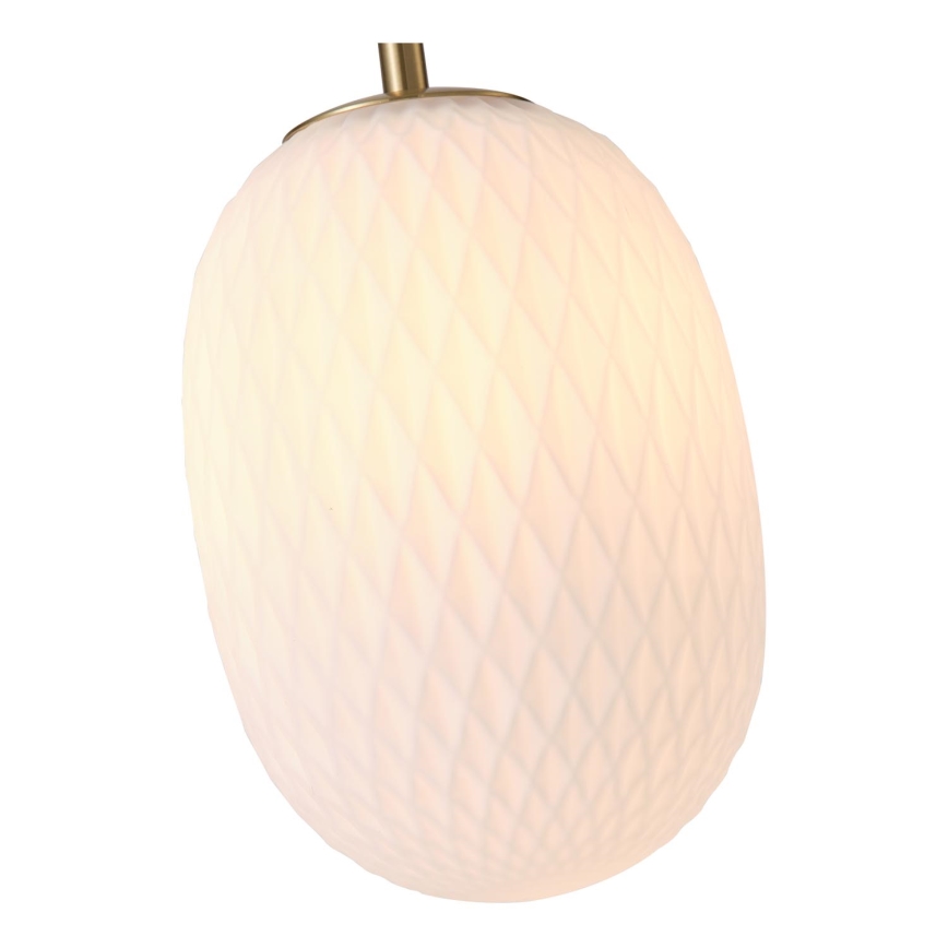 Κρεμαστό φωτιστικό οροφής 1xE14/25W/230V λευκό διάμετρος 15 cm