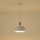 Κρεμαστό φωτιστικό οροφής 1xE27/15W/230V λευκό διάμετρος 27 cm