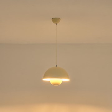 Κρεμαστό φωτιστικό οροφής 1xE27/15W/230V κρεμ