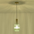Κρεμαστό φωτιστικό οροφής 1xE27/15W/230V πράσινο 13 cm
