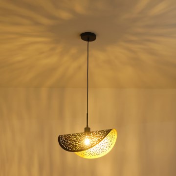 Κρεμαστό φωτιστικό οροφής 1xE27/15W/230V μαύρο