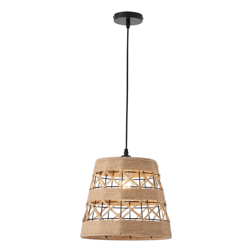 Κρεμαστό φωτιστικό οροφής 1xE27/15W/230V μπεζ