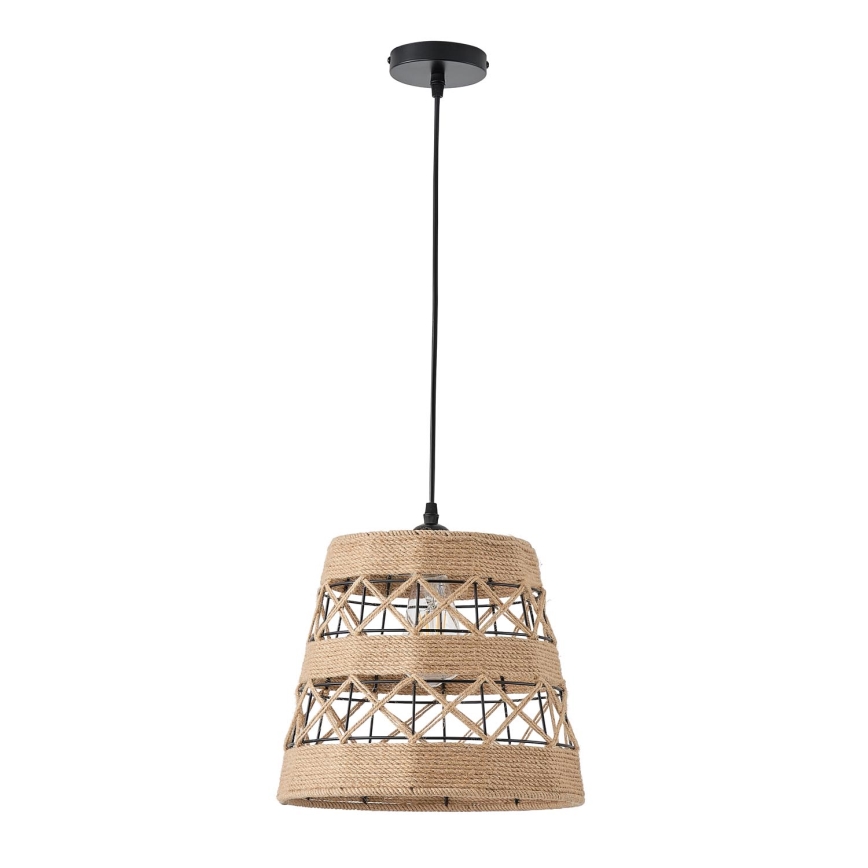 Κρεμαστό φωτιστικό οροφής 1xE27/15W/230V μπεζ