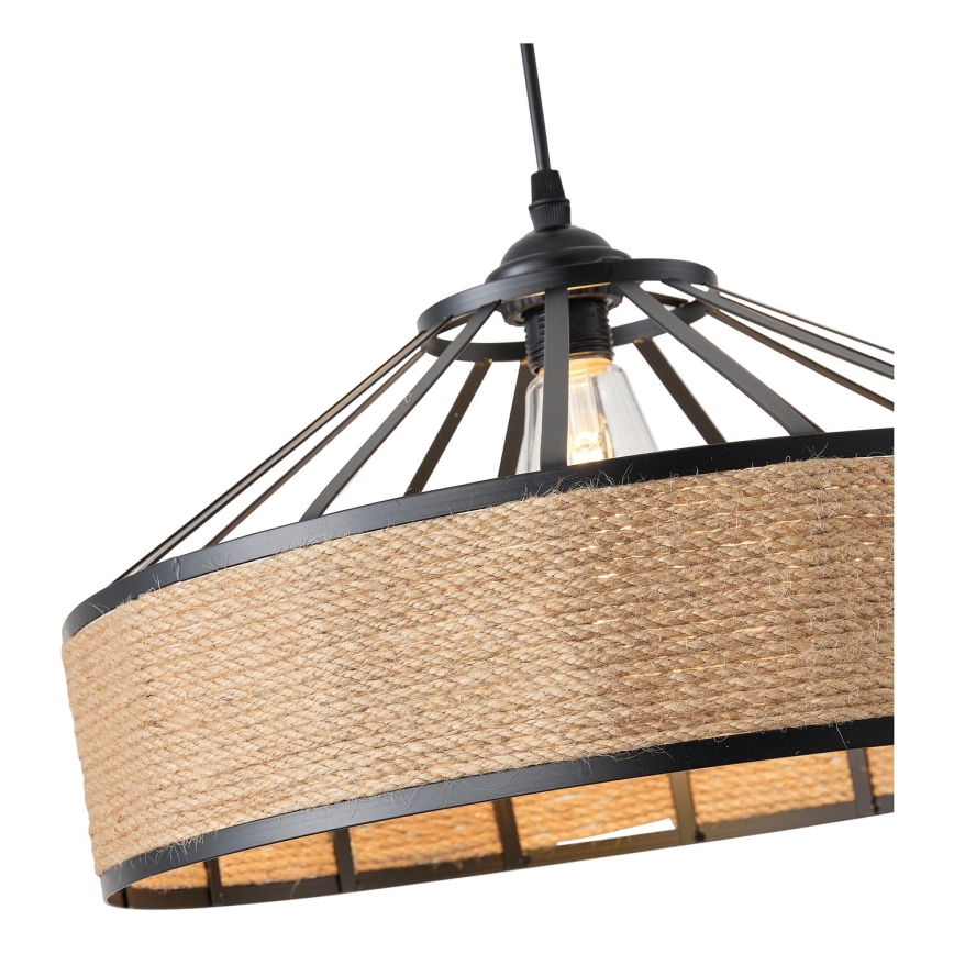 Κρεμαστό φωτιστικό οροφής 1xE27/15W/230V μπεζ