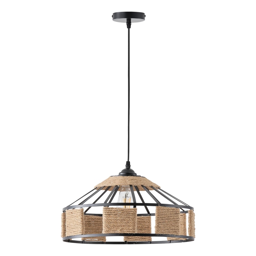 Κρεμαστό φωτιστικό οροφής 1xE27/15W/230V μπεζ