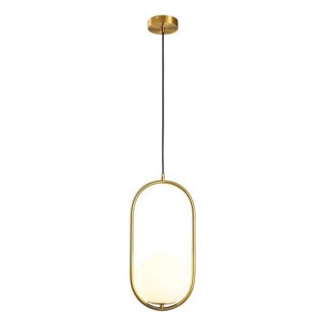 Κρεμαστό φωτιστικό οροφής 1xE27/15W/230V ορείχαλκος