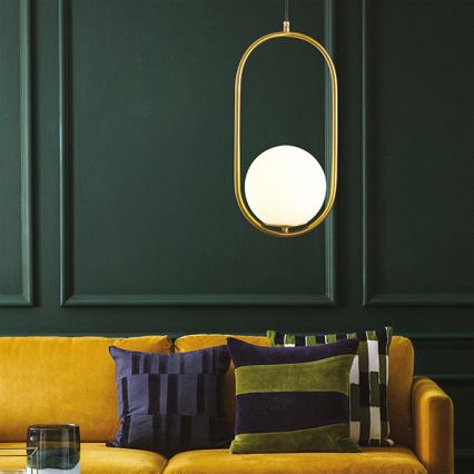 Κρεμαστό φωτιστικό οροφής 1xE27/15W/230V ορείχαλκος