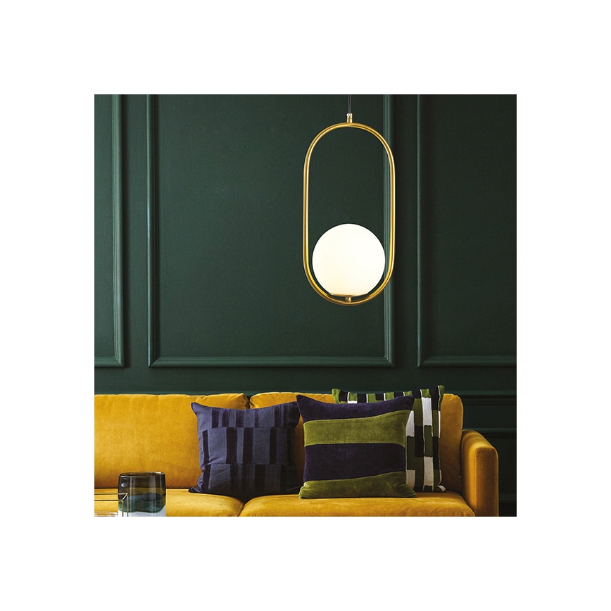 Κρεμαστό φωτιστικό οροφής 1xE27/15W/230V ορείχαλκος