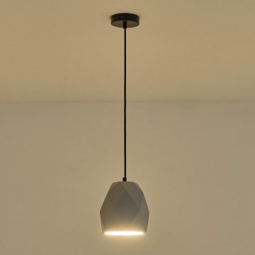 Κρεμαστό φωτιστικό οροφής 1xE27/40W/230V γκρι