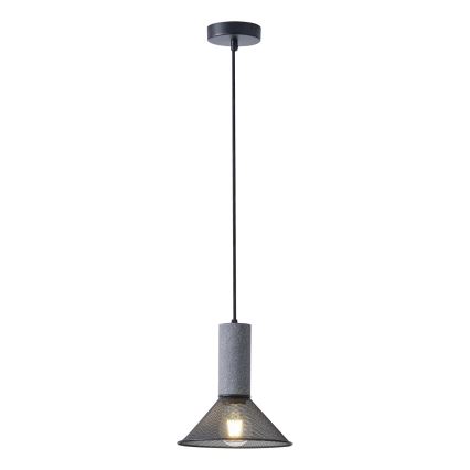 Κρεμαστό φωτιστικό οροφής 1xE27/40W/230V μαύρο