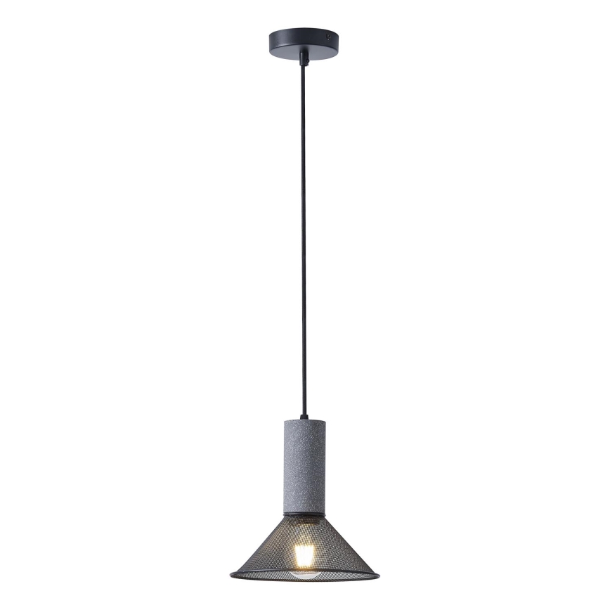 Κρεμαστό φωτιστικό οροφής 1xE27/40W/230V μαύρο