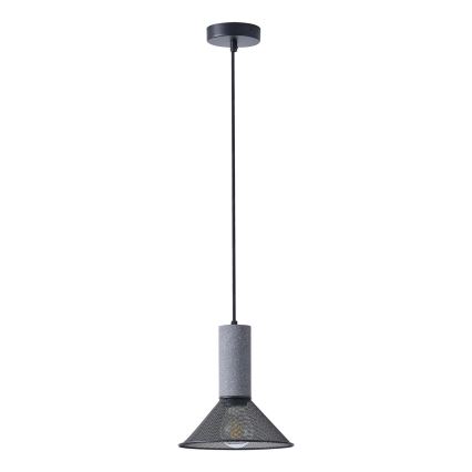 Κρεμαστό φωτιστικό οροφής 1xE27/40W/230V μαύρο