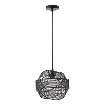 Κρεμαστό φωτιστικό οροφής 1xE27/40W/230V μαύρο