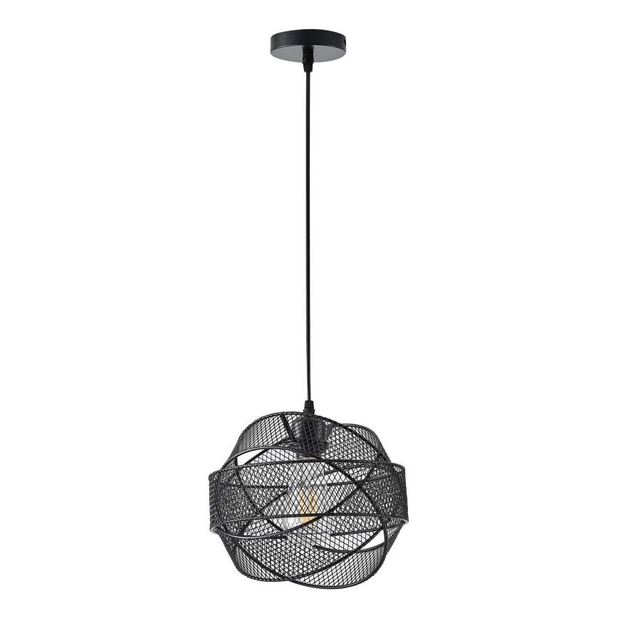 Κρεμαστό φωτιστικό οροφής 1xE27/40W/230V μαύρο