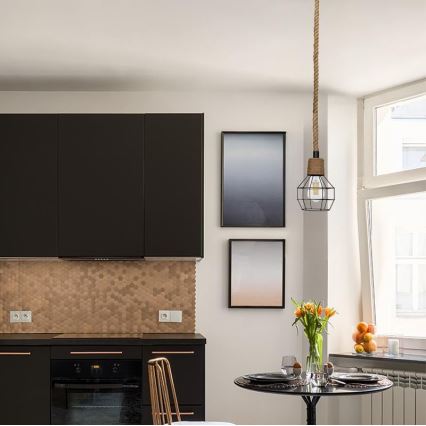 Κρεμαστό φωτιστικό οροφής 1xE27/60W/230V διάμετρος 15 cm