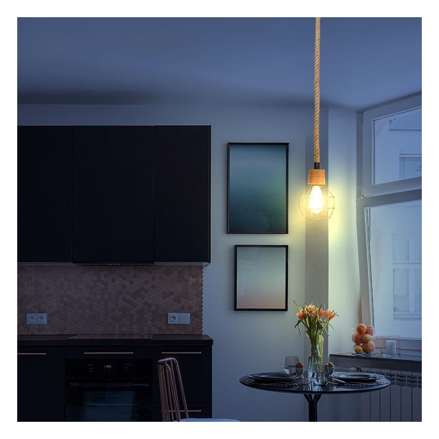 Κρεμαστό φωτιστικό οροφής 1xE27/60W/230V διάμετρος 15 cm