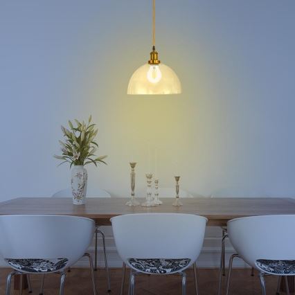 Κρεμαστό φωτιστικό οροφής 1xE27/60W/230V διάμετρος 30 cm