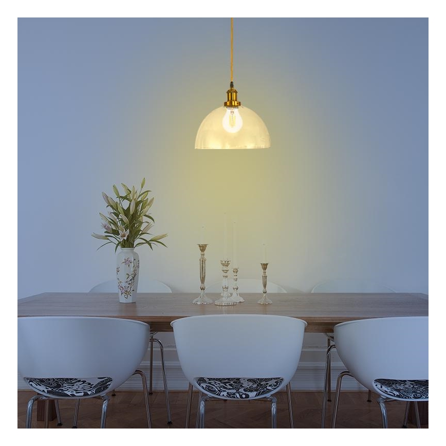 Κρεμαστό φωτιστικό οροφής 1xE27/60W/230V διάμετρος 30 cm