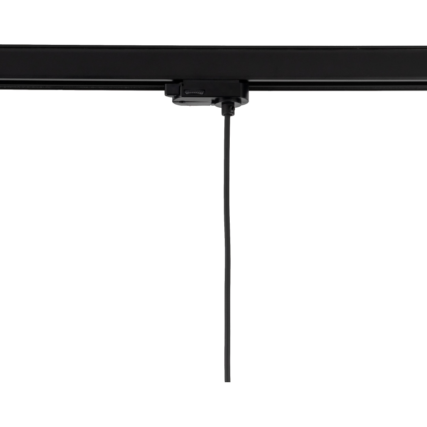 Κρεμαστό φωτιστικό οροφής για σύστημα 3-φασικής ράγας TRACER 1xE27/15W/230V διάμετρος 38 cm μαύρο/λευκό