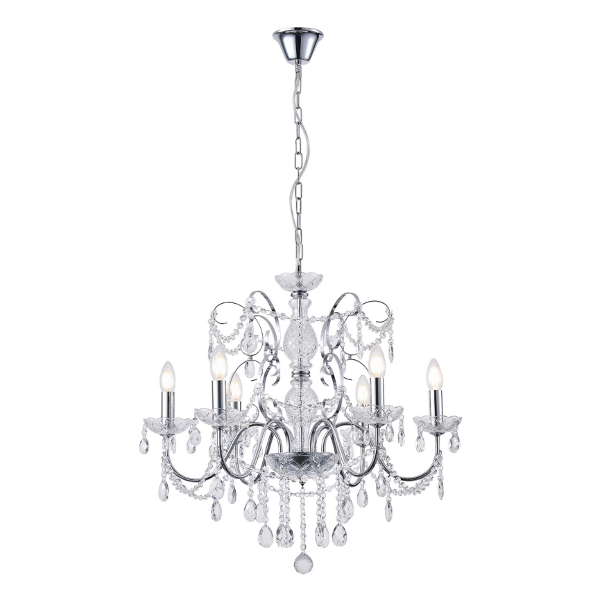 Κρεμαστό φωτιστικό οροφής 6xE14/15W/230V