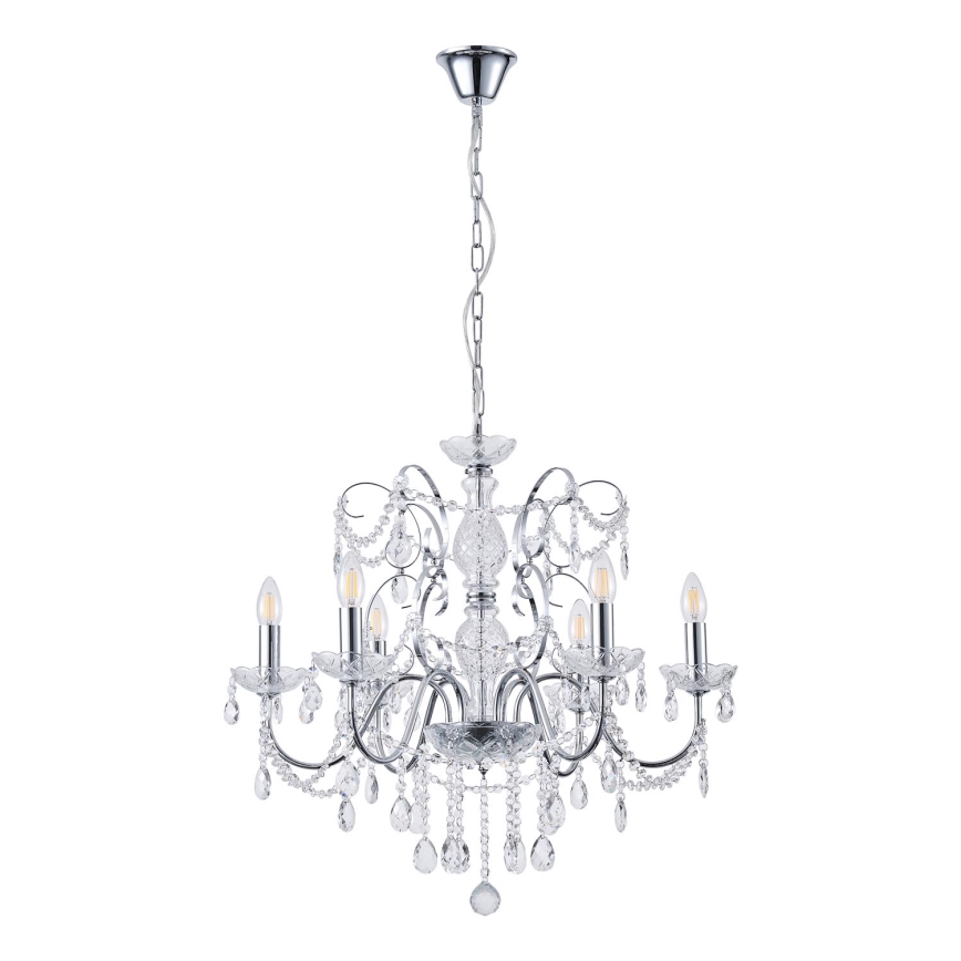 Κρεμαστό φωτιστικό οροφής 6xE14/15W/230V