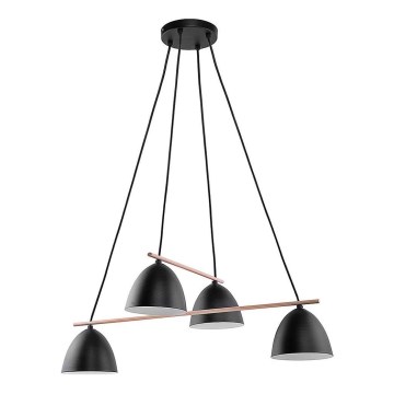 Κρεμαστό φωτιστικό οροφής AIDA 4xE27/15W/230V