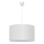 Κρεμαστό φωτιστικό οροφής ALBA 1xE27/15W/230V δ. 45 cm λευκό