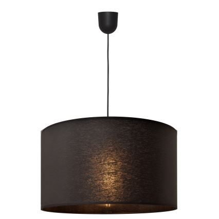 Κρεμαστό φωτιστικό οροφής ALBA 1xE27/15W/230V δ. 45 cm μαύρο