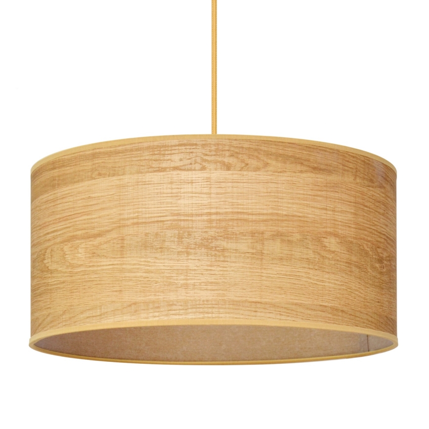 Κρεμαστό φωτιστικό οροφής ALBA 1xE27/15W/230V διάμετρος 40 cm καφέ