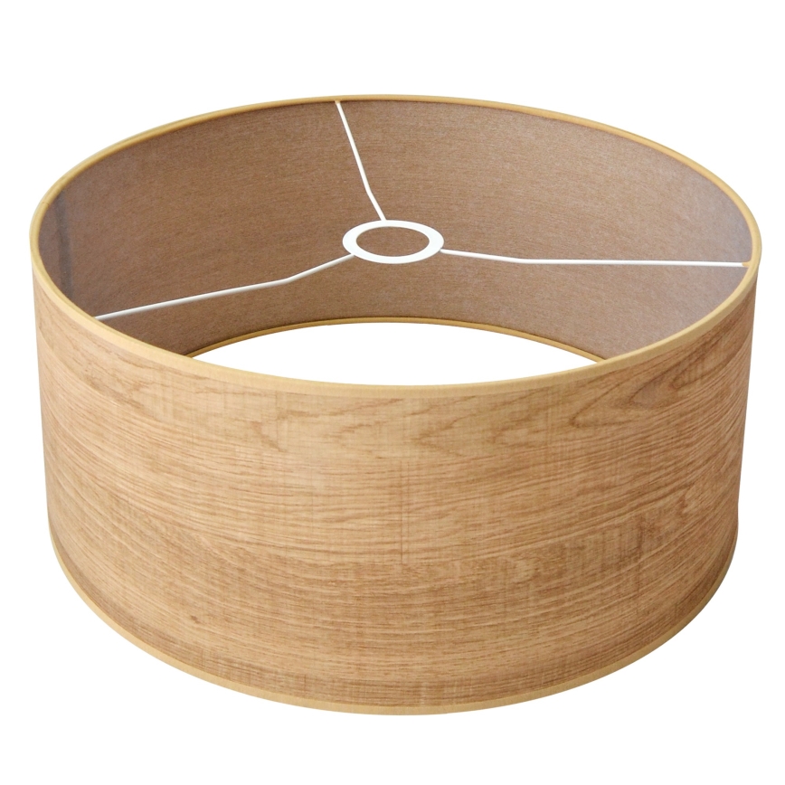 Κρεμαστό φωτιστικό οροφής ALBA 1xE27/15W/230V διάμετρος 40 cm καφέ/μαύρο