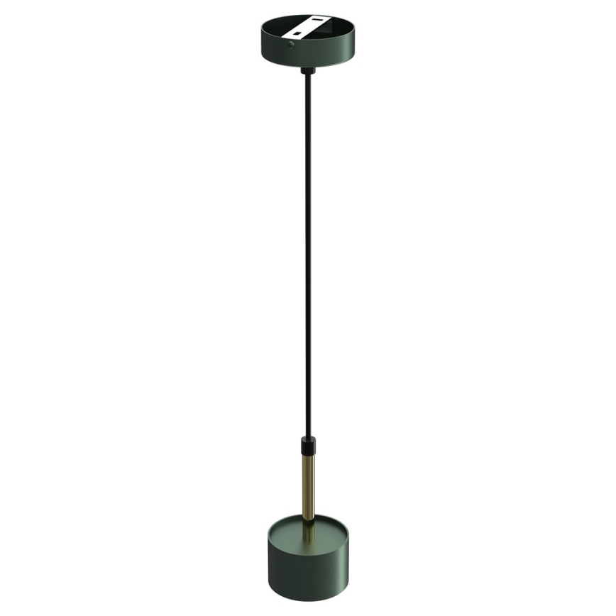 Κρεμαστό φωτιστικό οροφής ARENA 1xGX53/11W/230V πράσινο/χρυσό